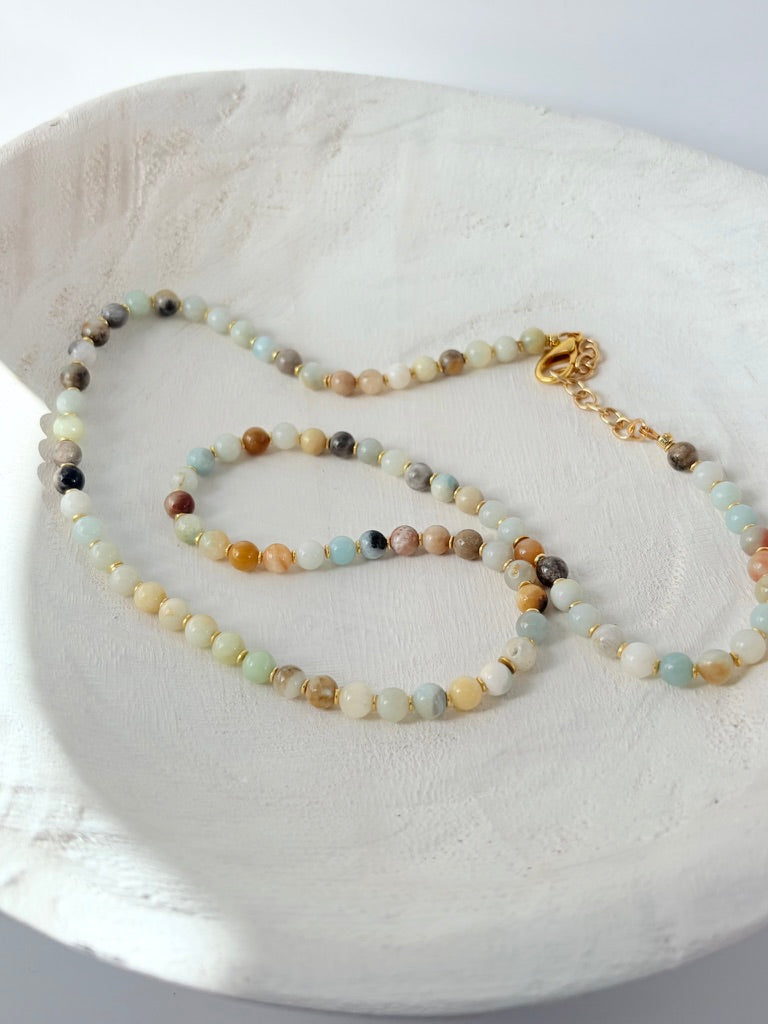 Amazonite Beaded Necklace