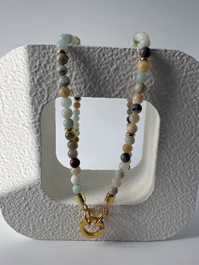 Amazonite Beaded Necklace