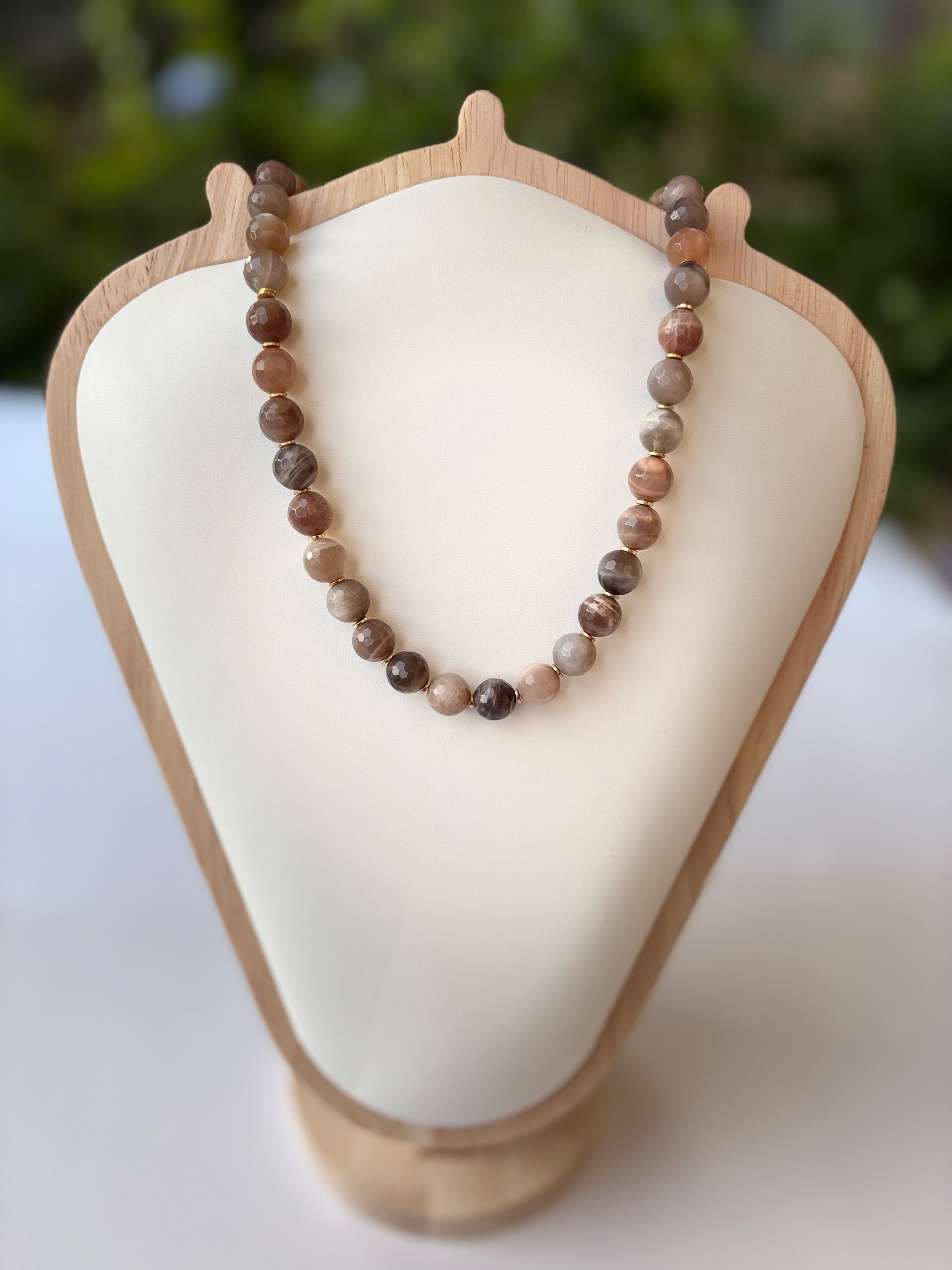 Sunstone Natural Gemstone Necklace