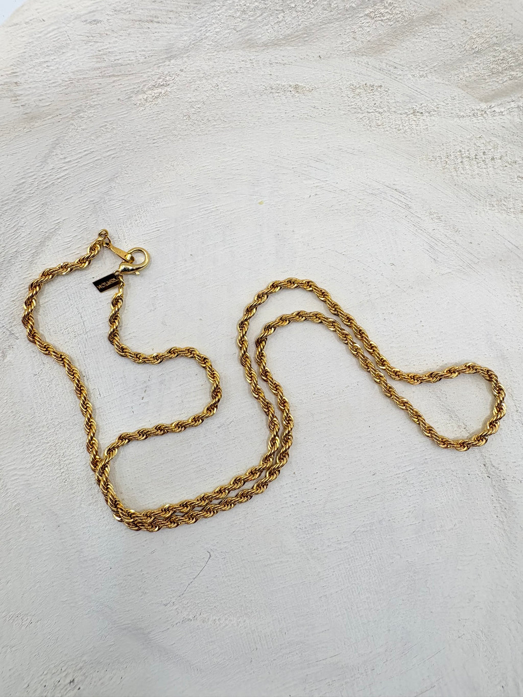 Vintage Classic Mid-Weight Rope Chain 24 inches