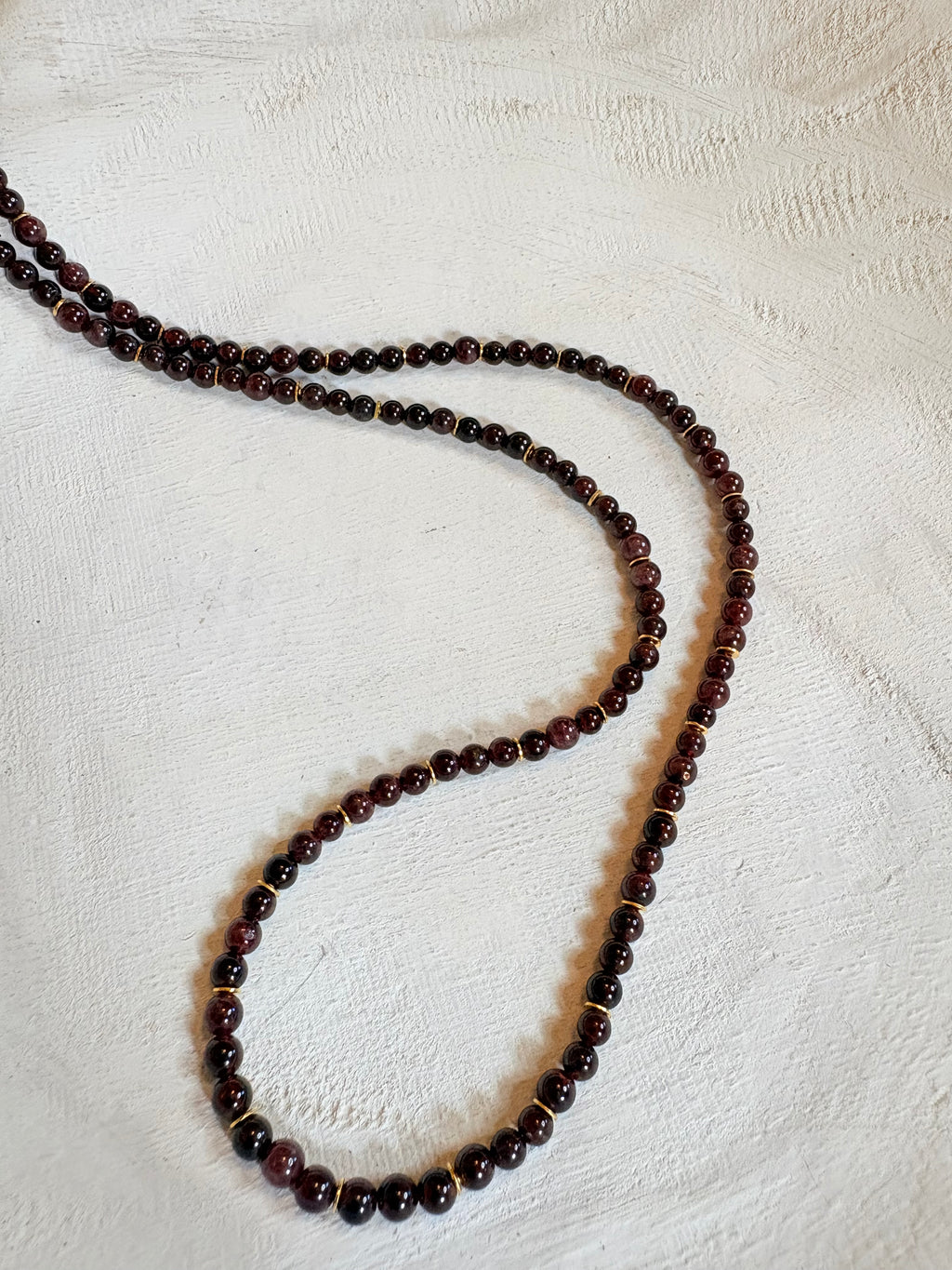 Dainty Garnet Necklace