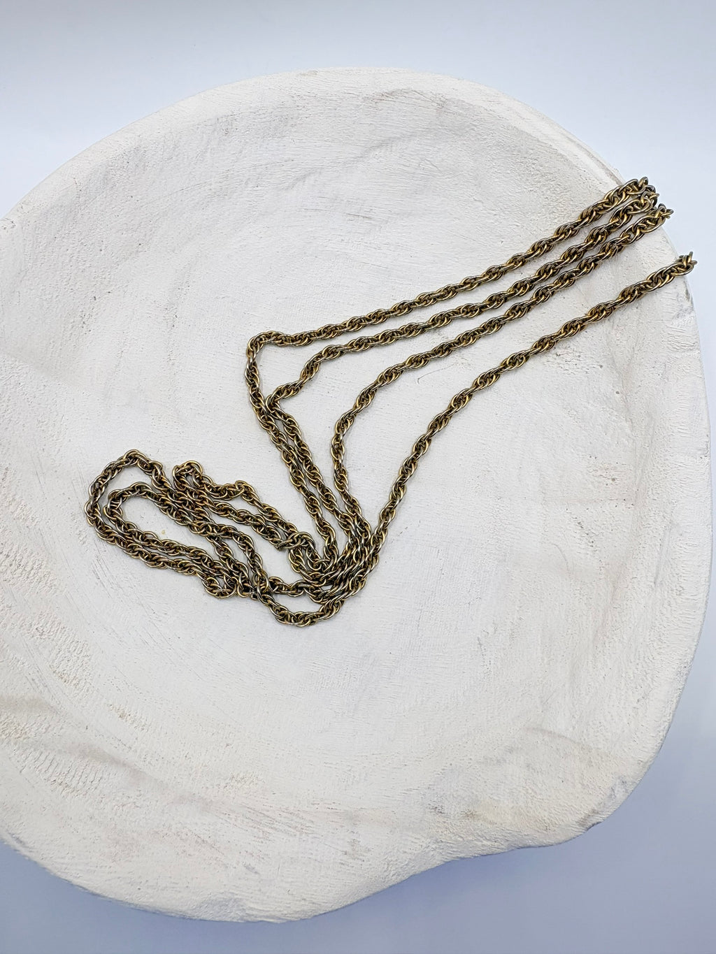 Vintage Convertible Ultra-Long Rope Chain 55 inches