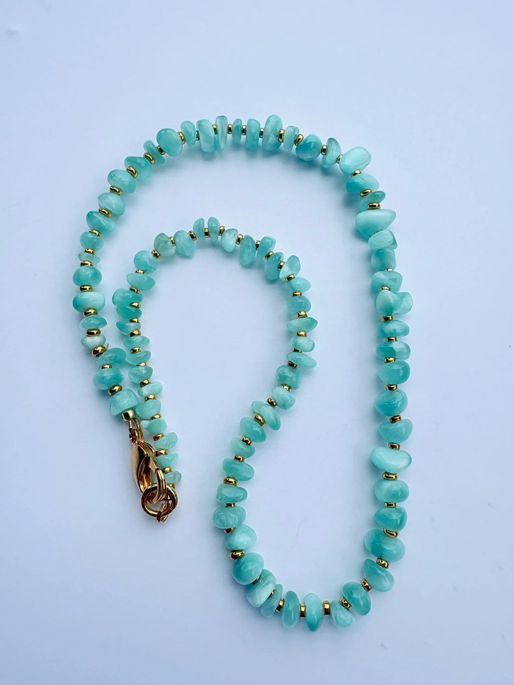 Green Moonstone Necklace