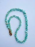 Green Moonstone Necklace
