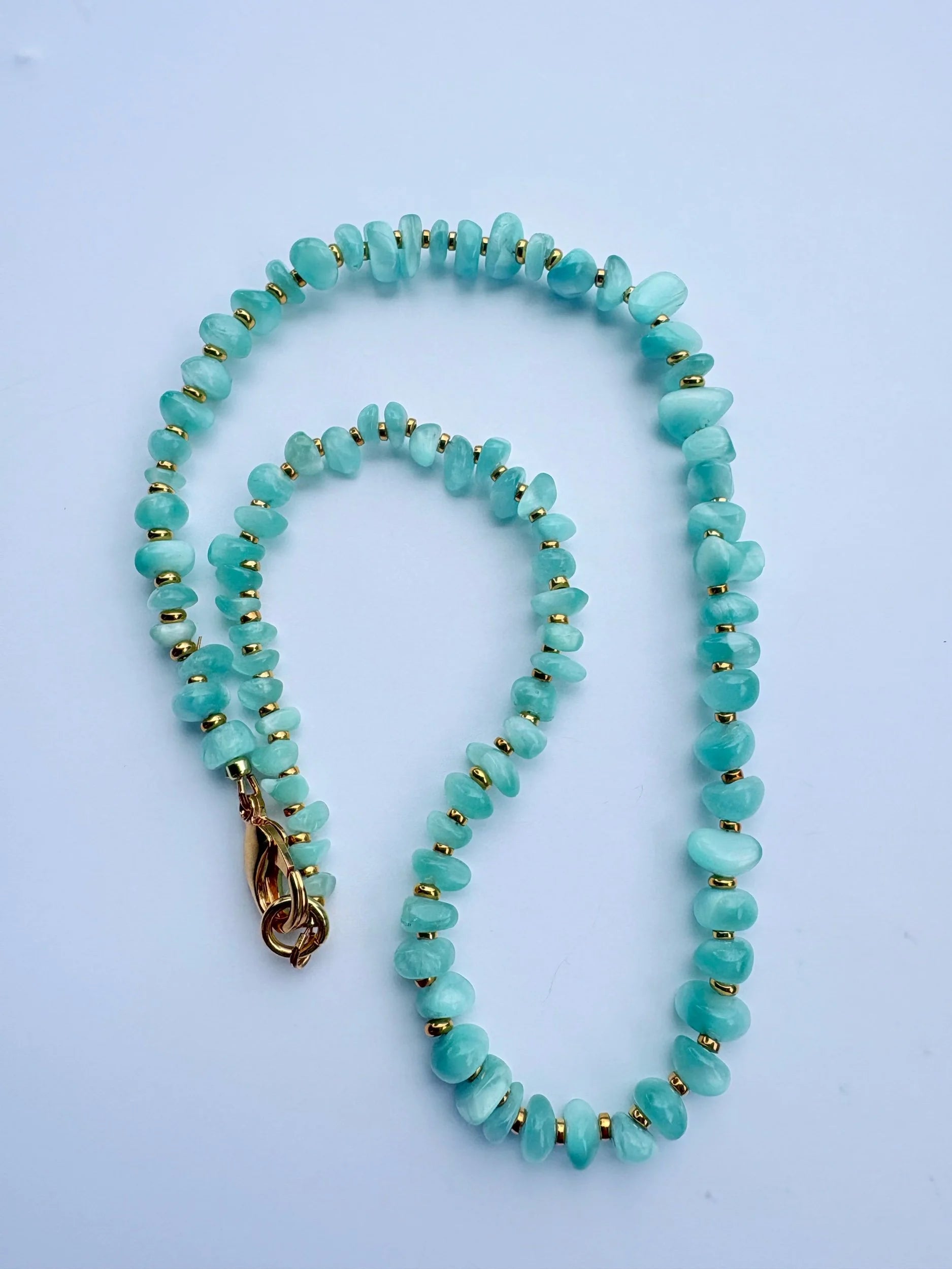 Green Moonstone Necklace