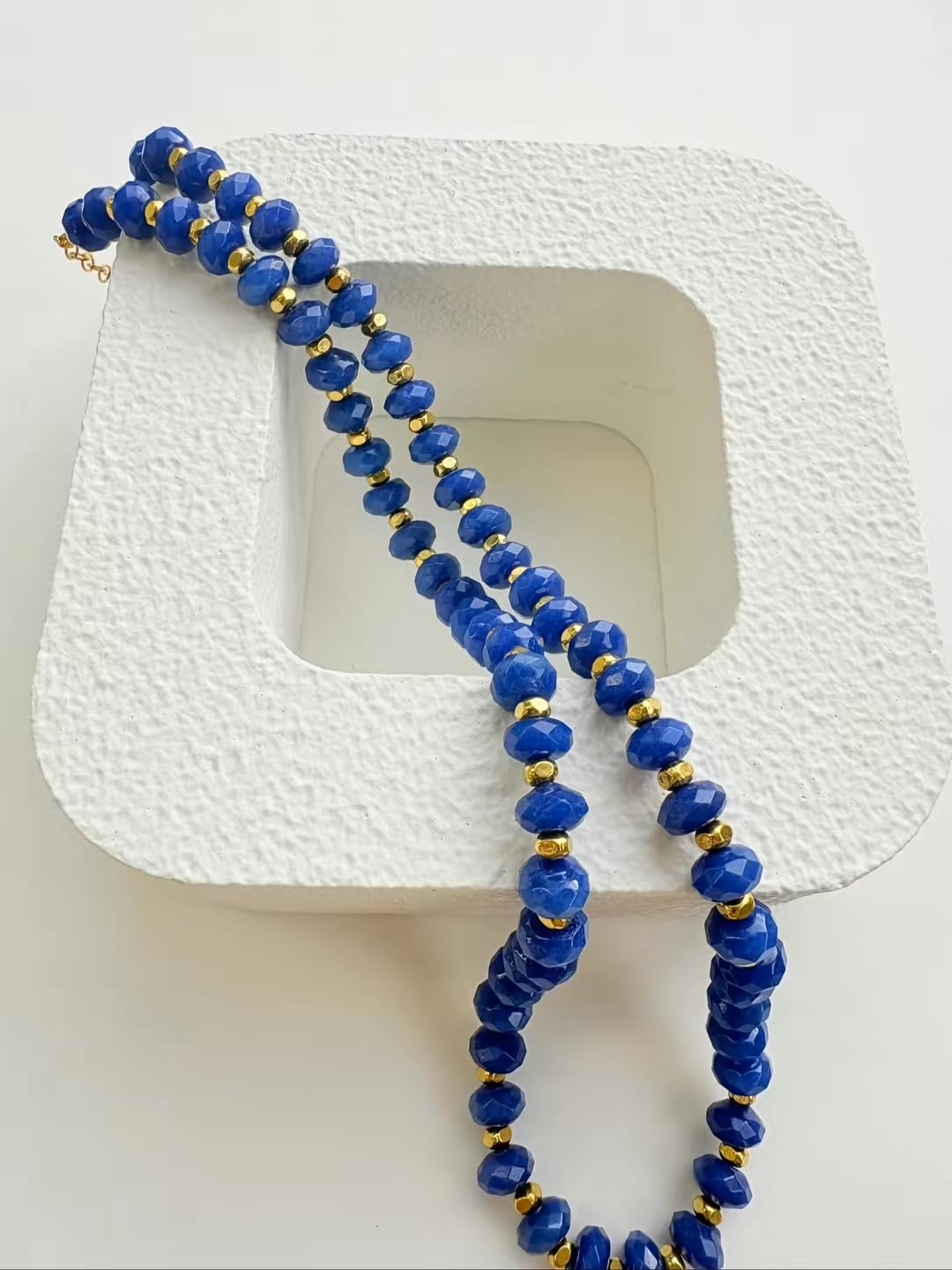 Blue Jade Necklace