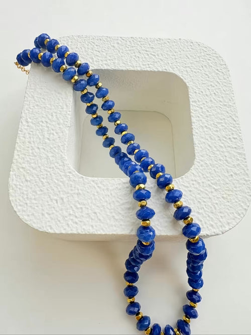 Blue Jade Necklace