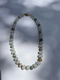 Quartz and Amazonite Necklace