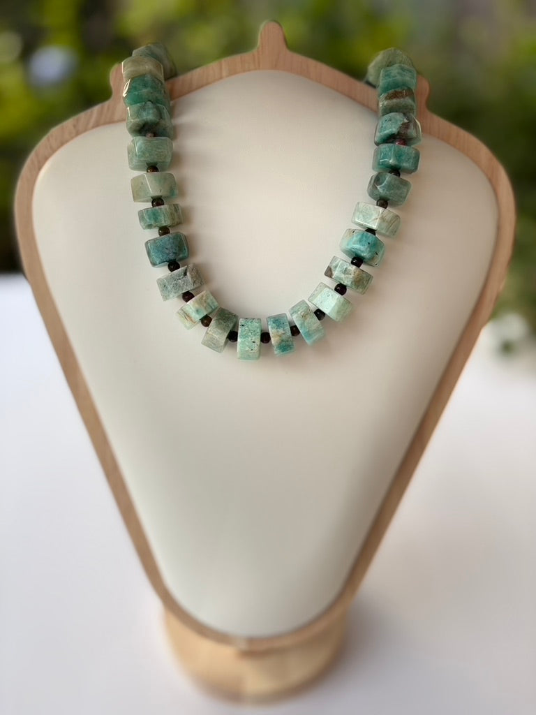 Amazonite Statement Necklace