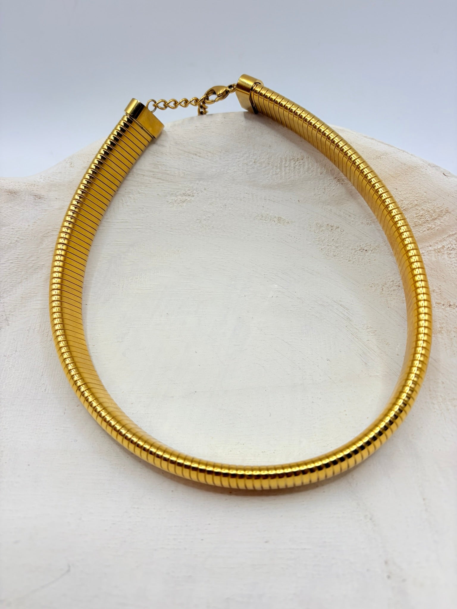 Vintage Tubogas Omega Gaspipe Collar 15 inches