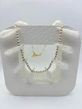 Mother of Pearl Statement Necklace