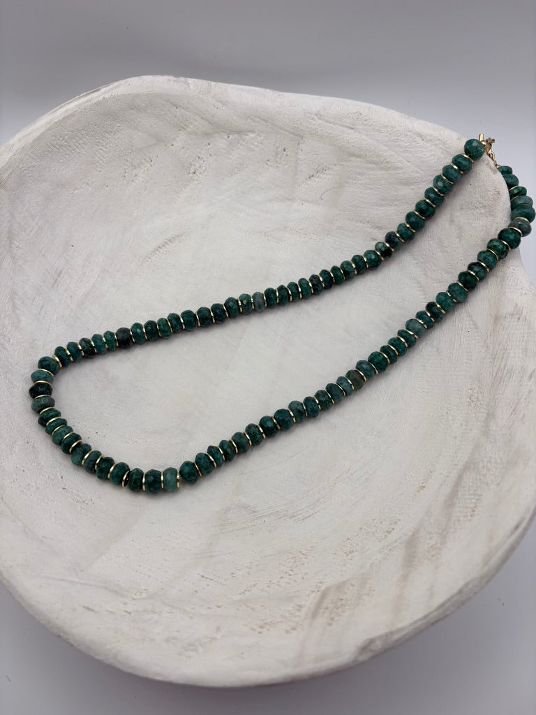 Kambaba Jasper Faceted Necklace