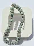 Kiwi Jasper Statement Necklace