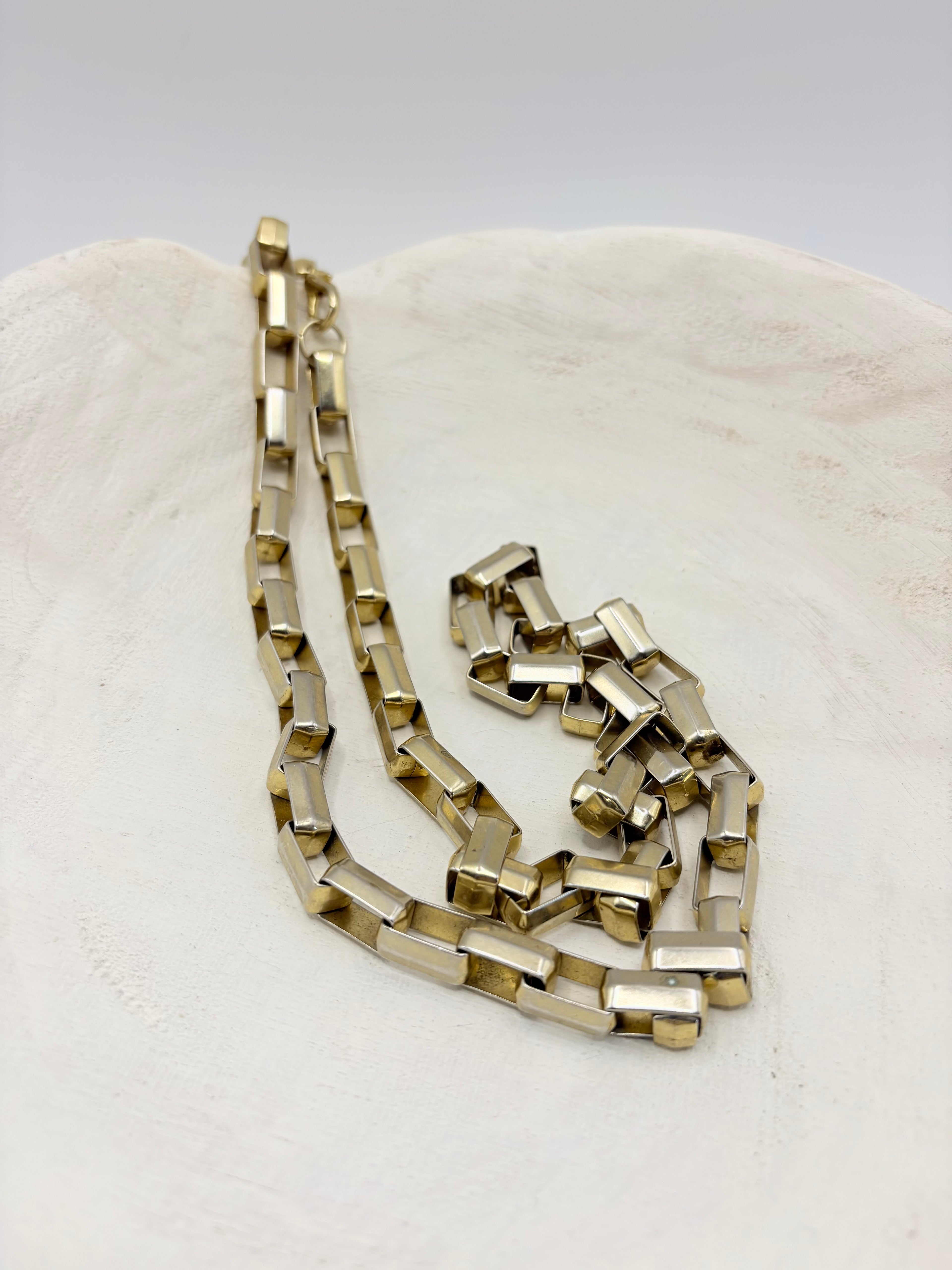 Authentic Vintage Architectural Block Chain