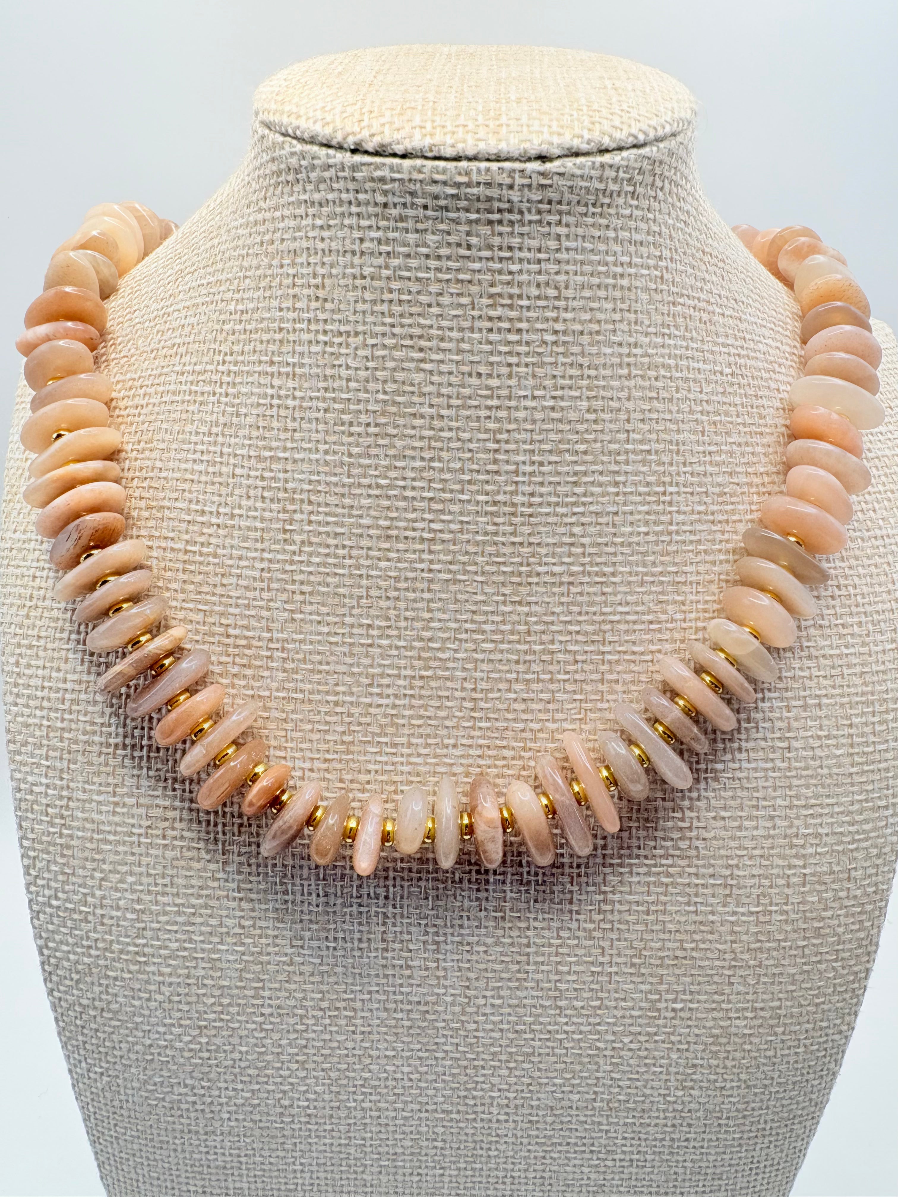 Sunstone Chip necklace