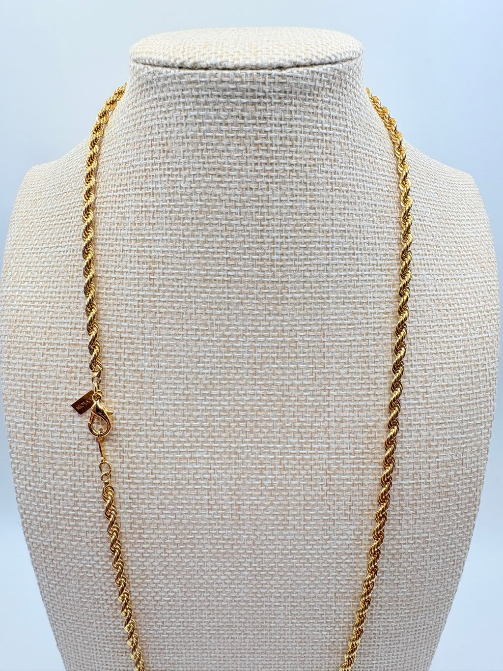 Vintage Classic Mid-Weight Rope Chain 24 inches