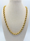 Authentic Vintage Chunky Florentine Rope Chain