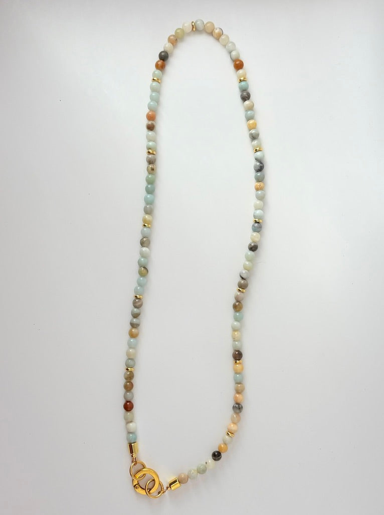 Amazonite Beaded Necklace