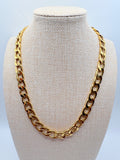 Vintage Bold Orelia Curb Link Chain with Extender 16.5 inches
