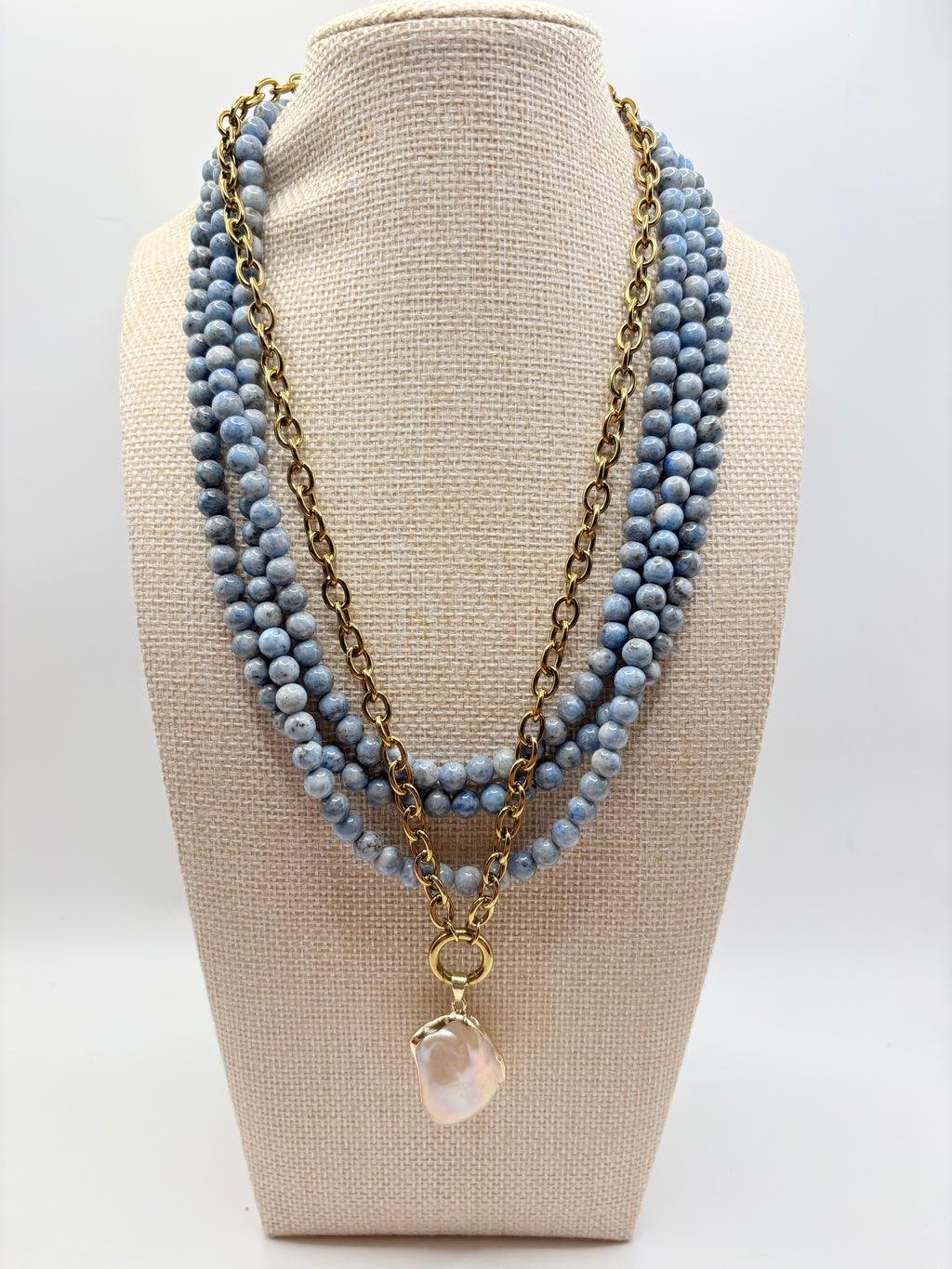 Statement Fresh Water Baroque Pearl Necklace