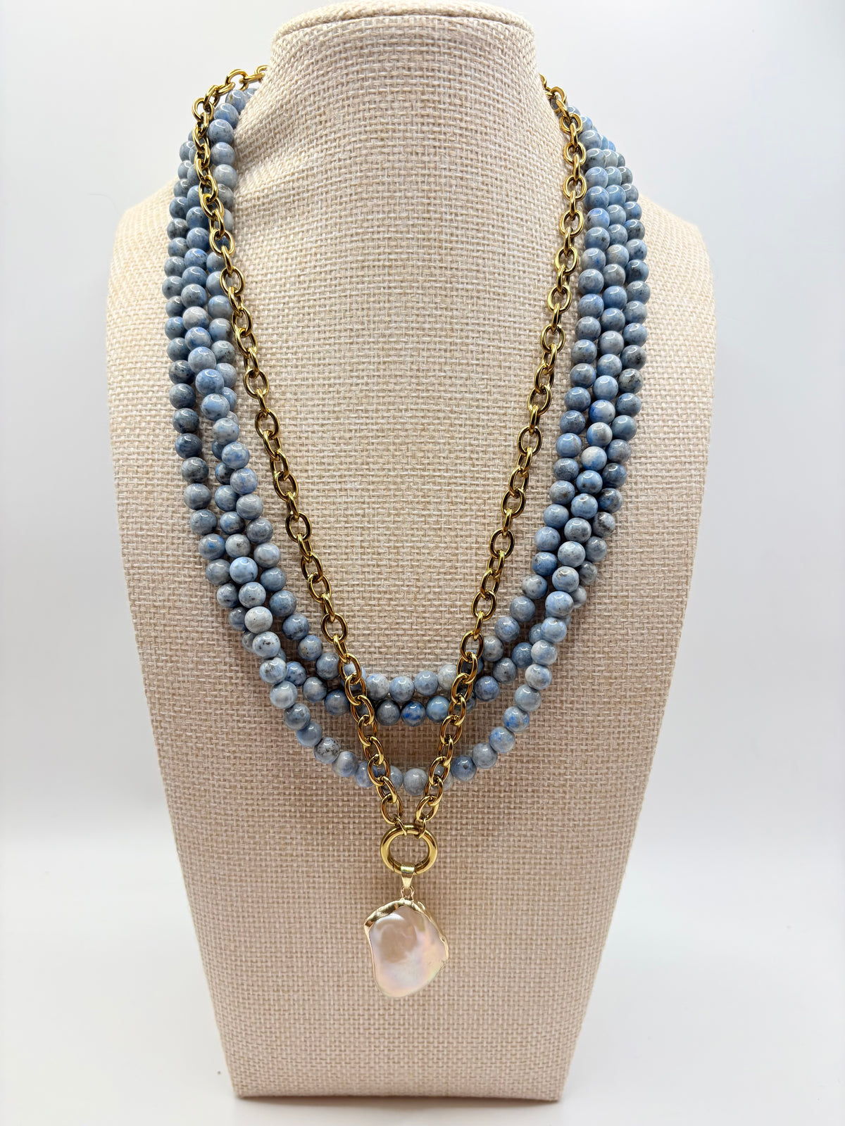 Statement Fresh Water Baroque Pearl Necklace
