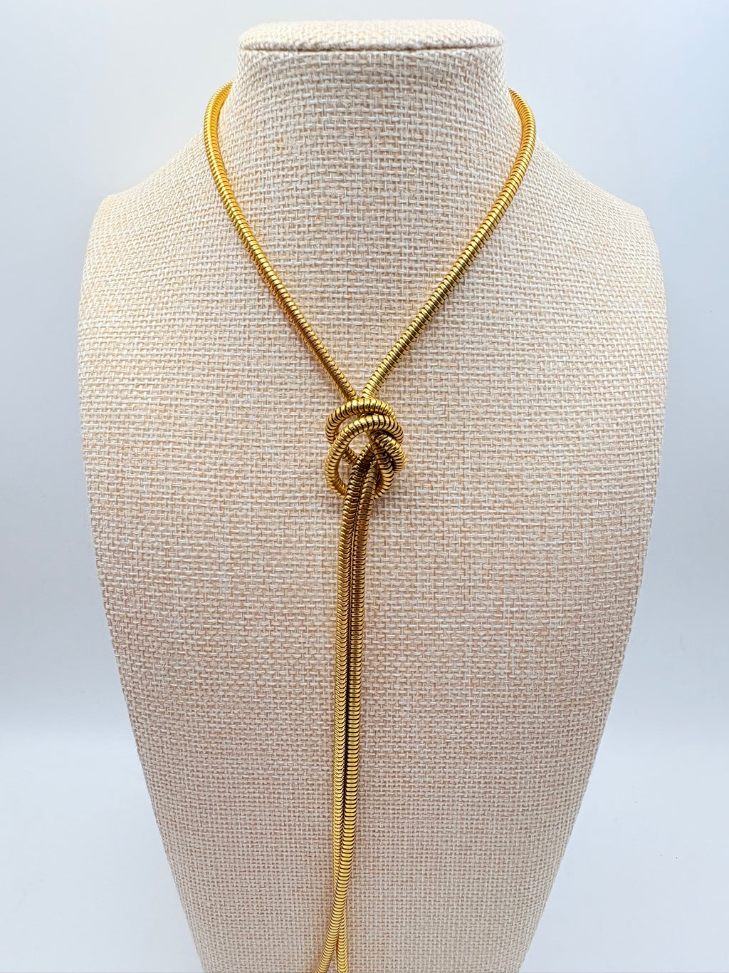 Vintage Heavy Liquid Snake Chain 34 inches