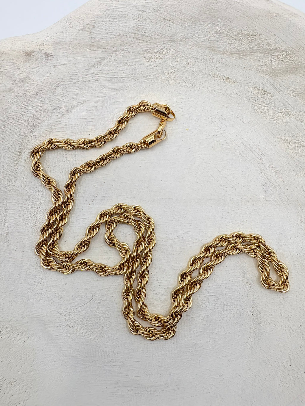 Vintage Heavy Classic Rope Chain 30 inches