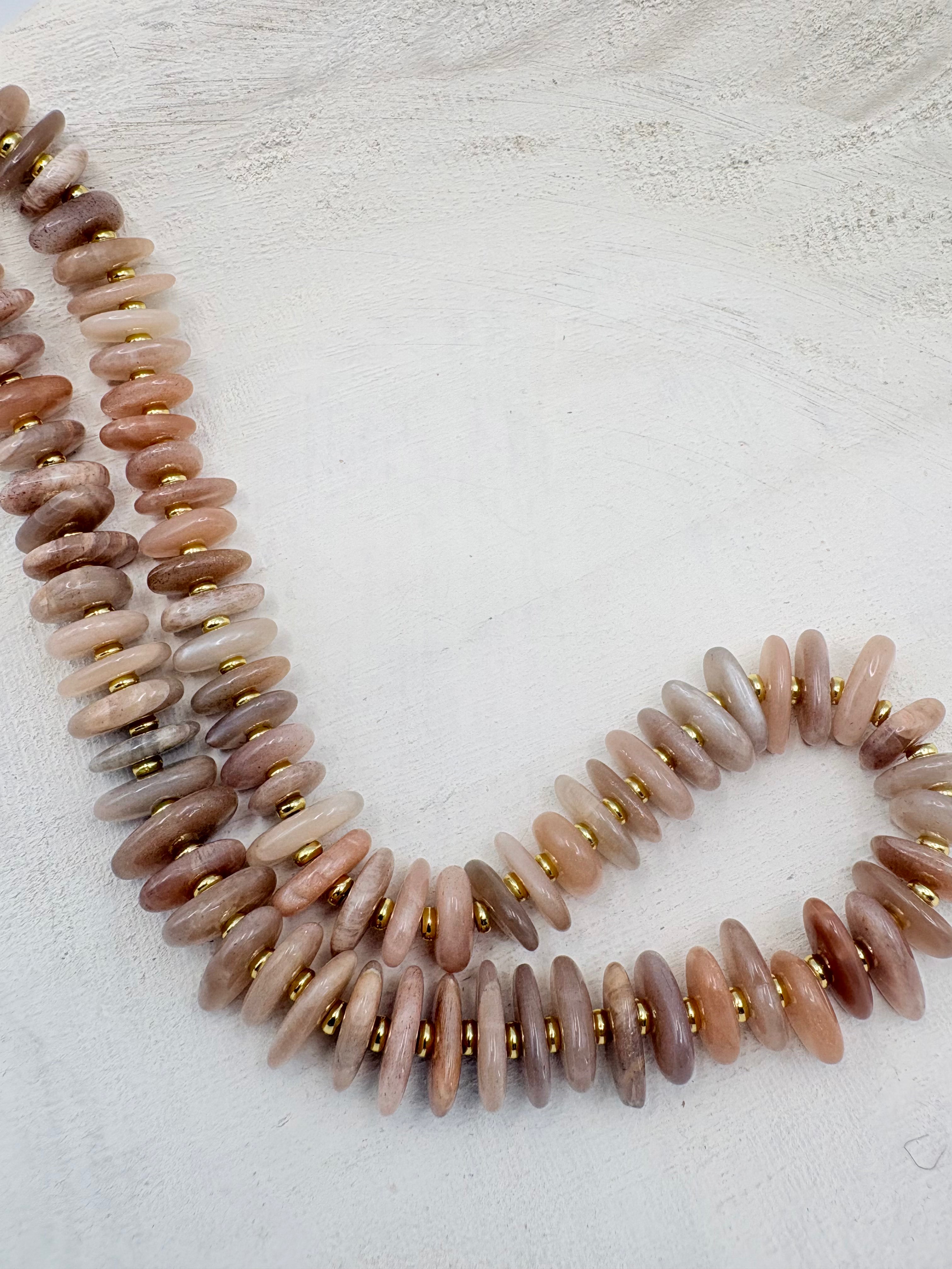 Sunstone Chip necklace