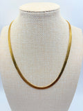 Vintage Bold Herringbone Chain 16.5 inches D
