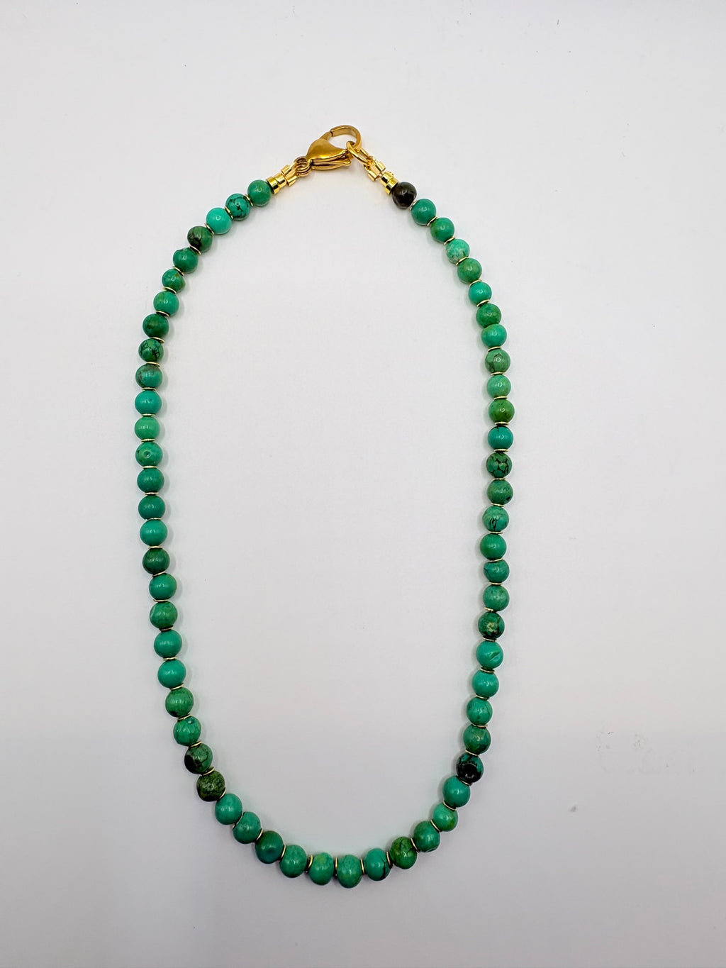 African Turquoise Choker Necklace
