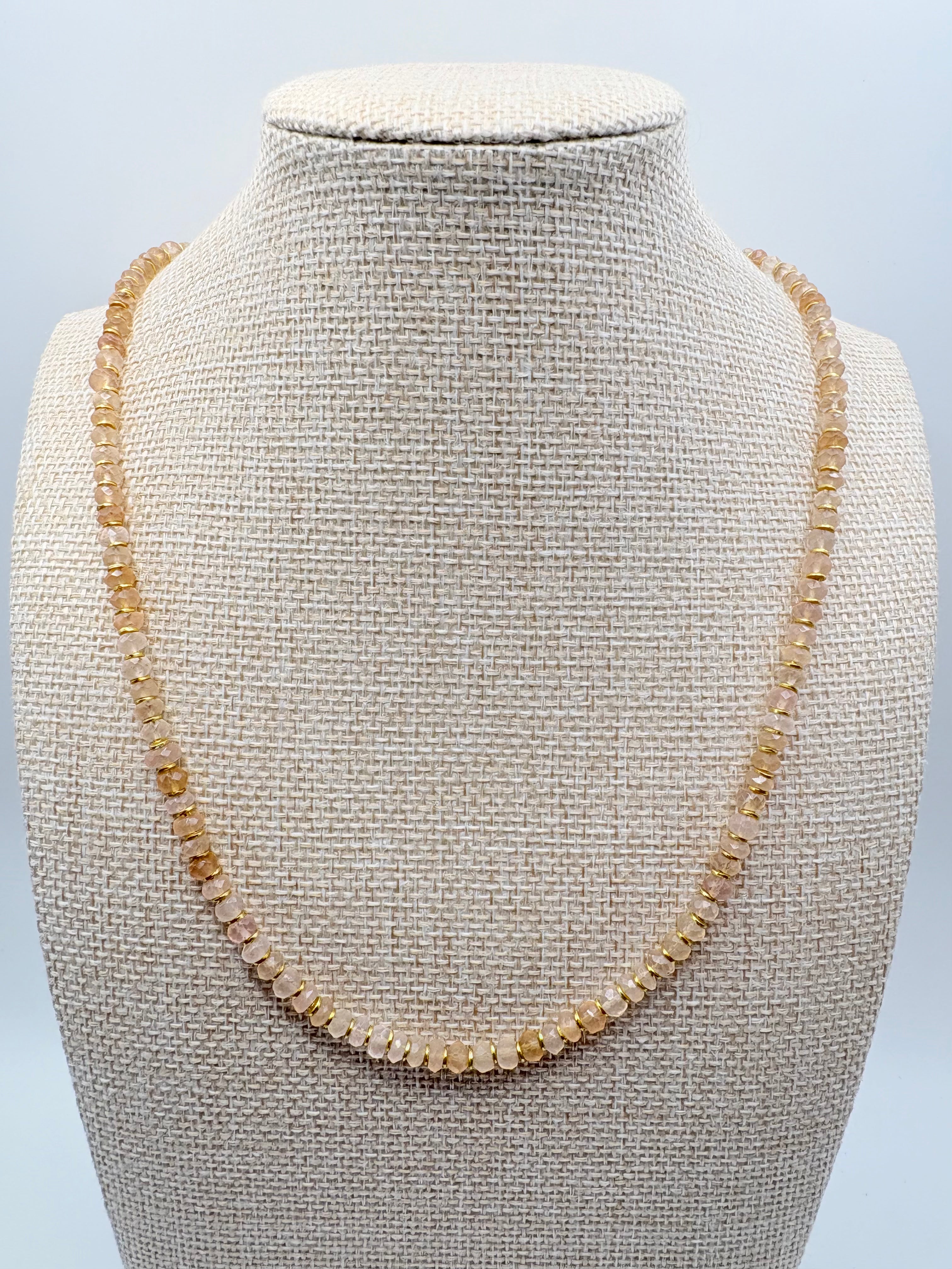 Coffee Quartz Necklace