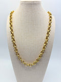 Authentic Vintage Heavy Textured Rolo Chain 30 inches