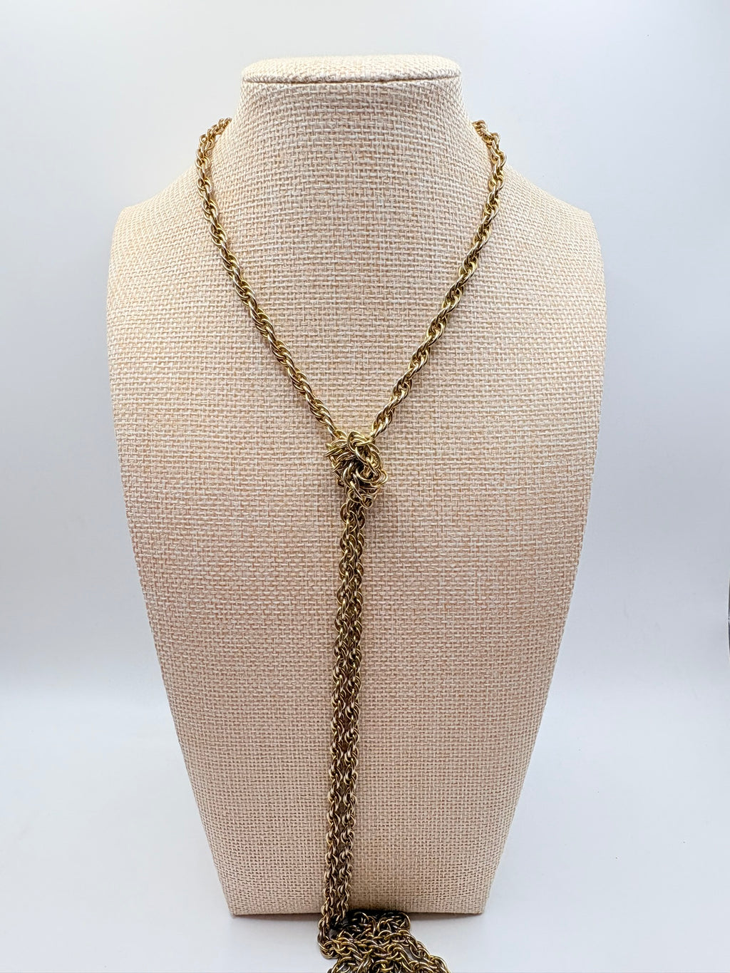 Vintage Convertible Ultra-Long Rope Chain 55 inches