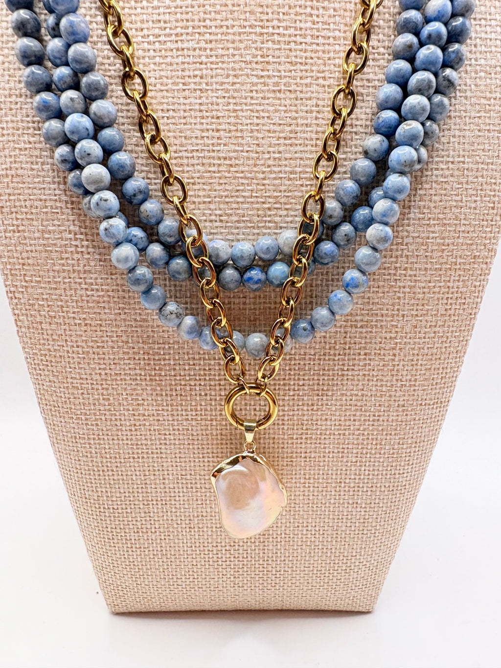 Statement Fresh Water Baroque Pearl Necklace