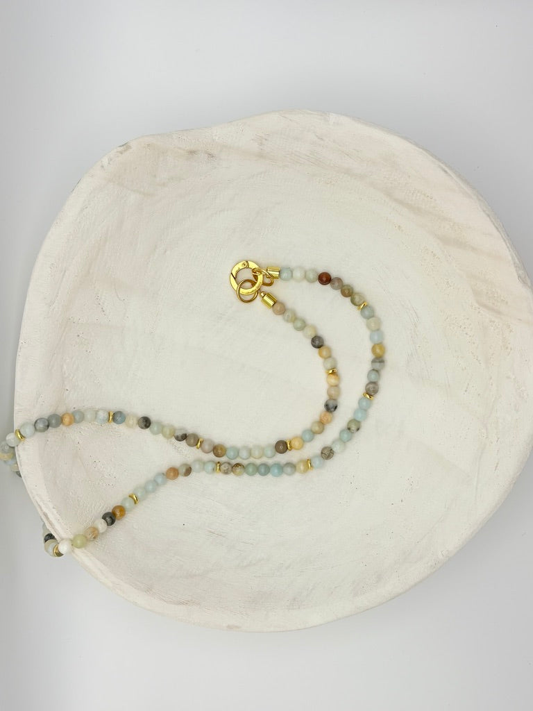 Amazonite Beaded Necklace