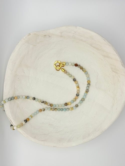 Amazonite Beaded Necklace