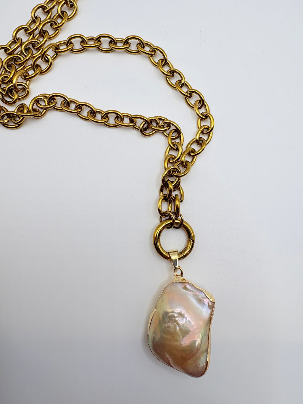 Statement Fresh Water Baroque Pearl Necklace