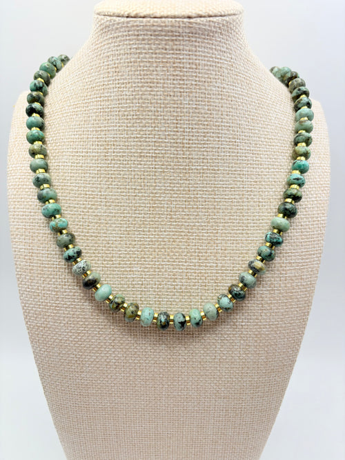 African Turquoise Necklace