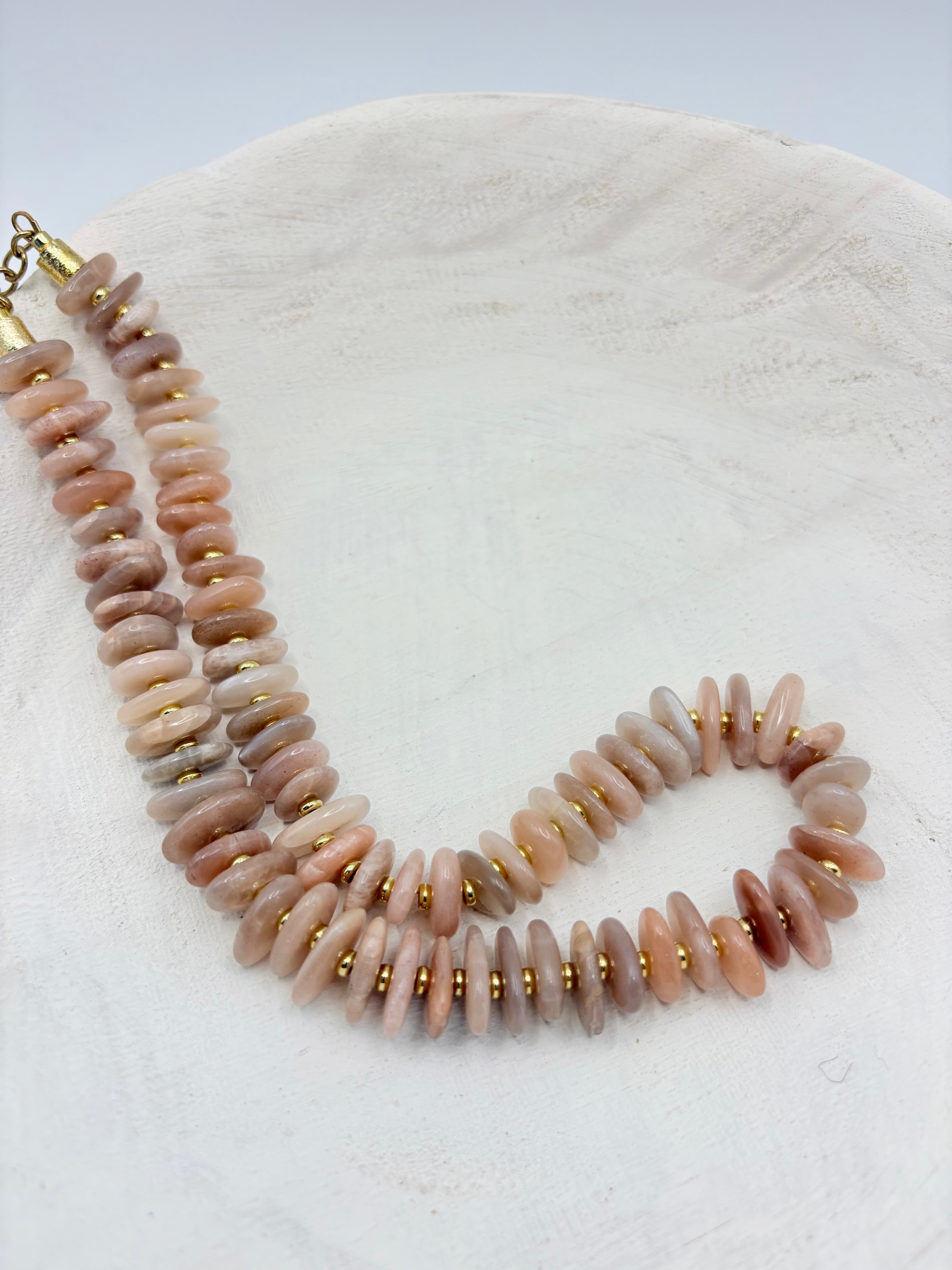 Sunstone Chip necklace