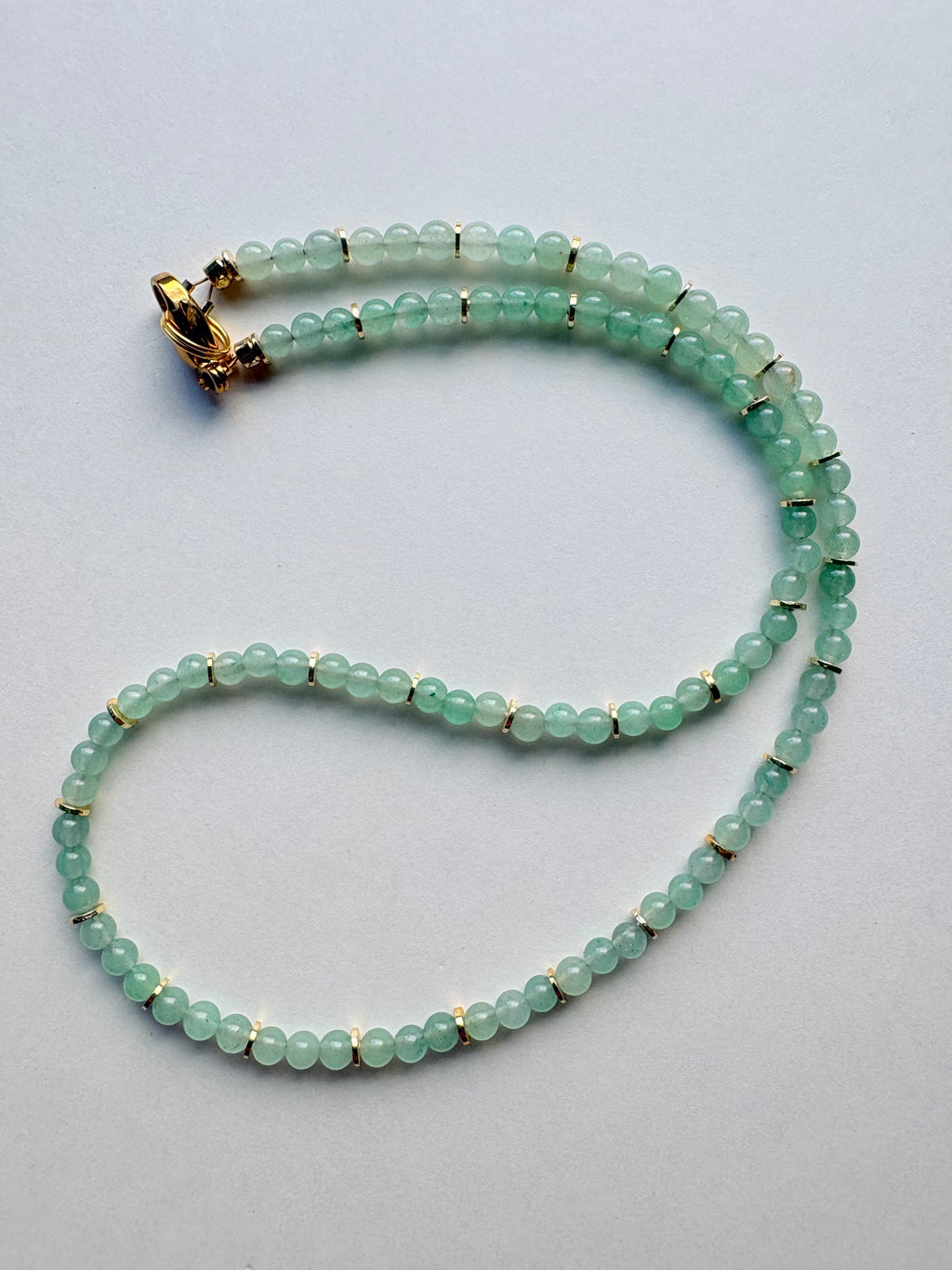 Green Aventurine Dainty Necklace