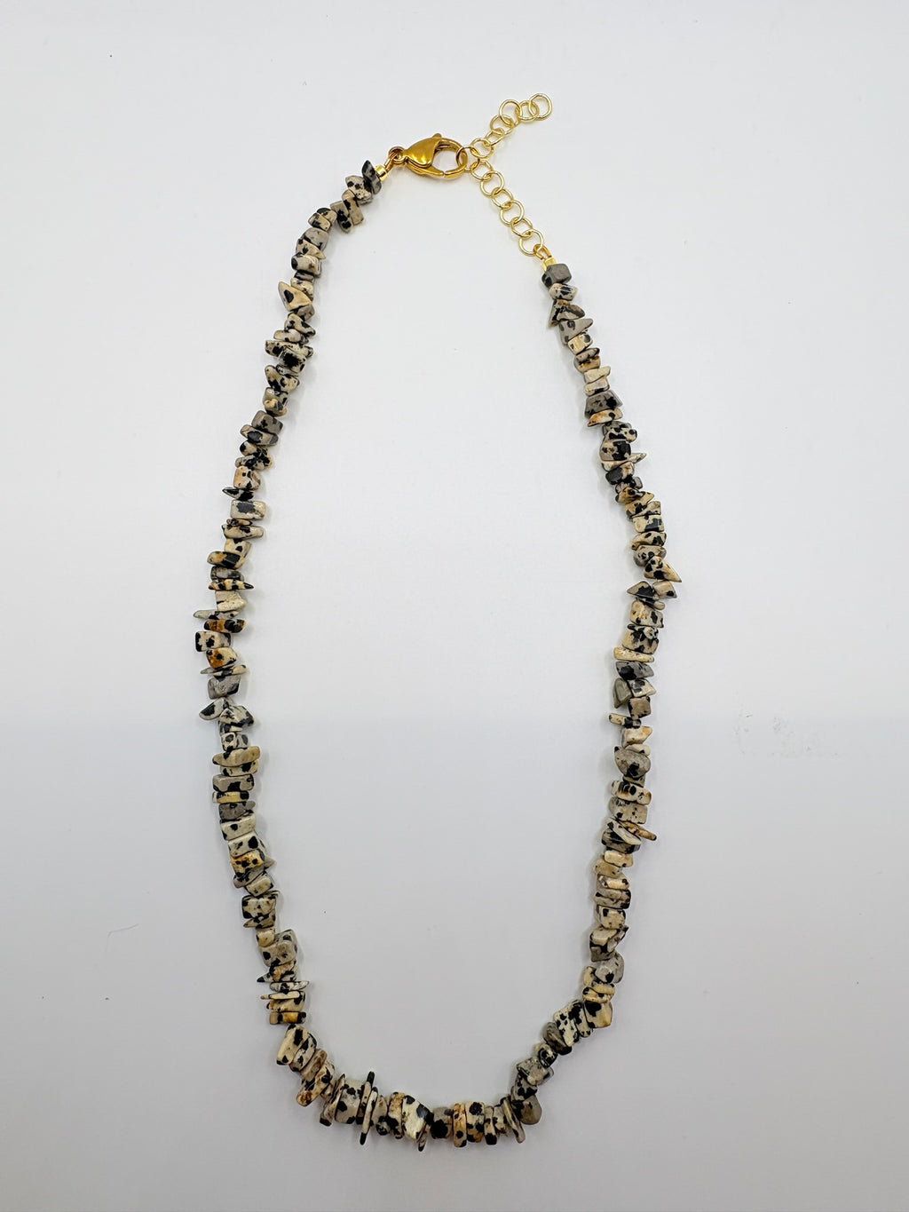 Dalmation Jasper Stacking Necklace