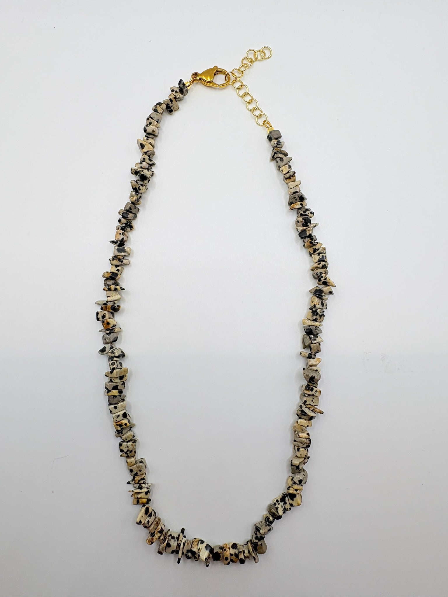 Dalmation Jasper Stacking Necklace