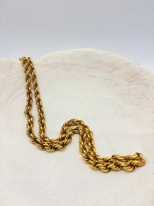 Authentic Vintage Chunky Florentine Rope Chain