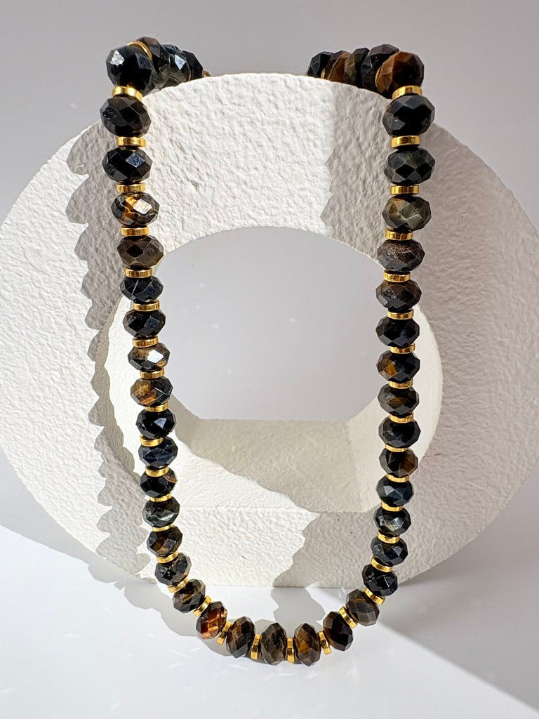 Iron Tiger Eye Necklace