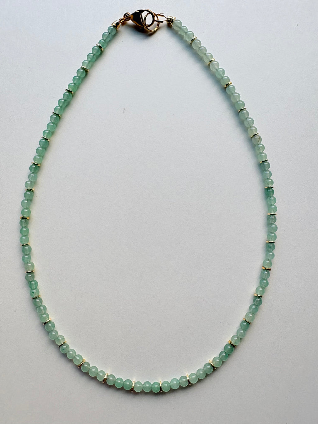 Green Aventurine Dainty Necklace