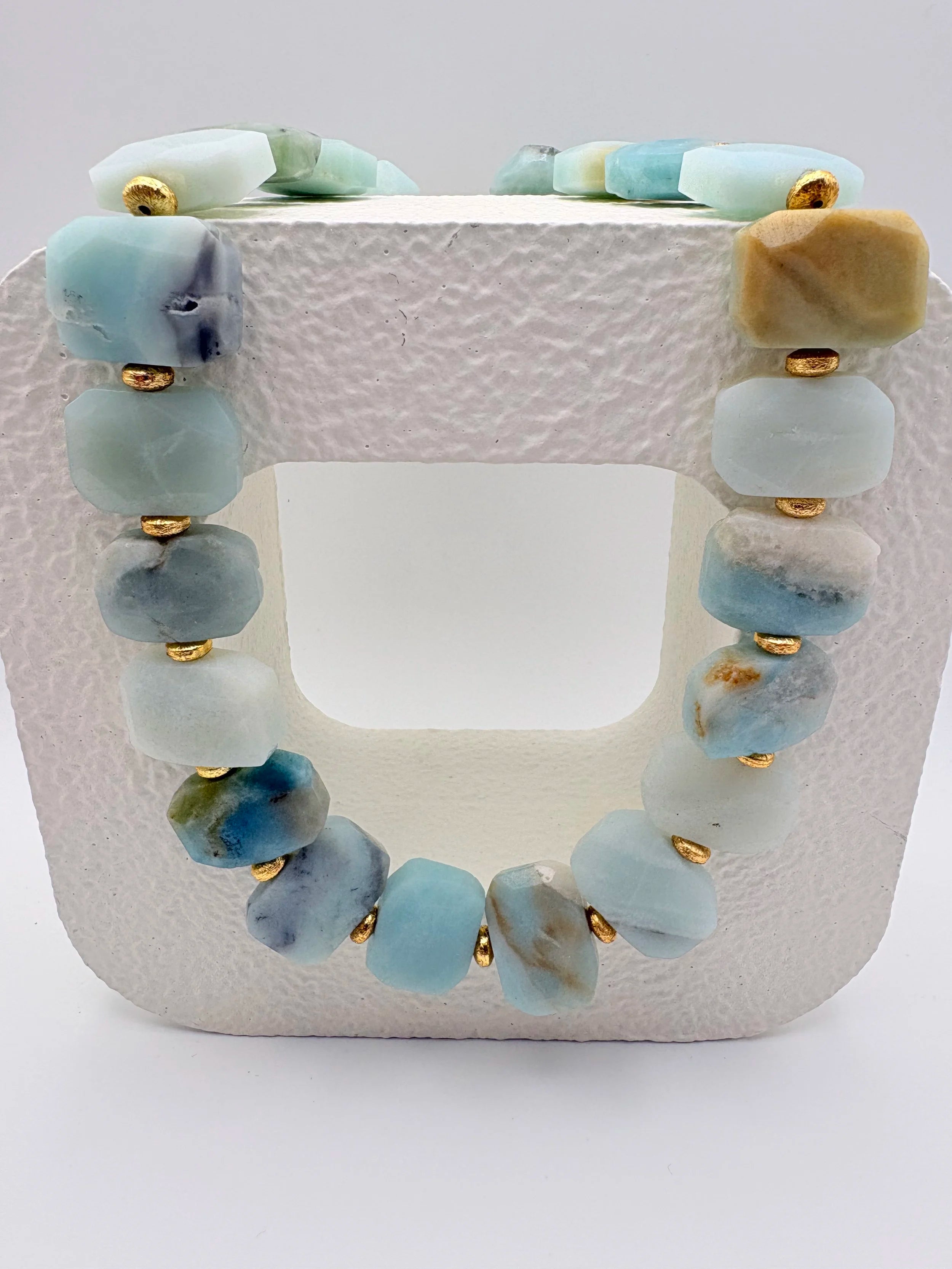 Amazonite Natural Gemstone Necklace