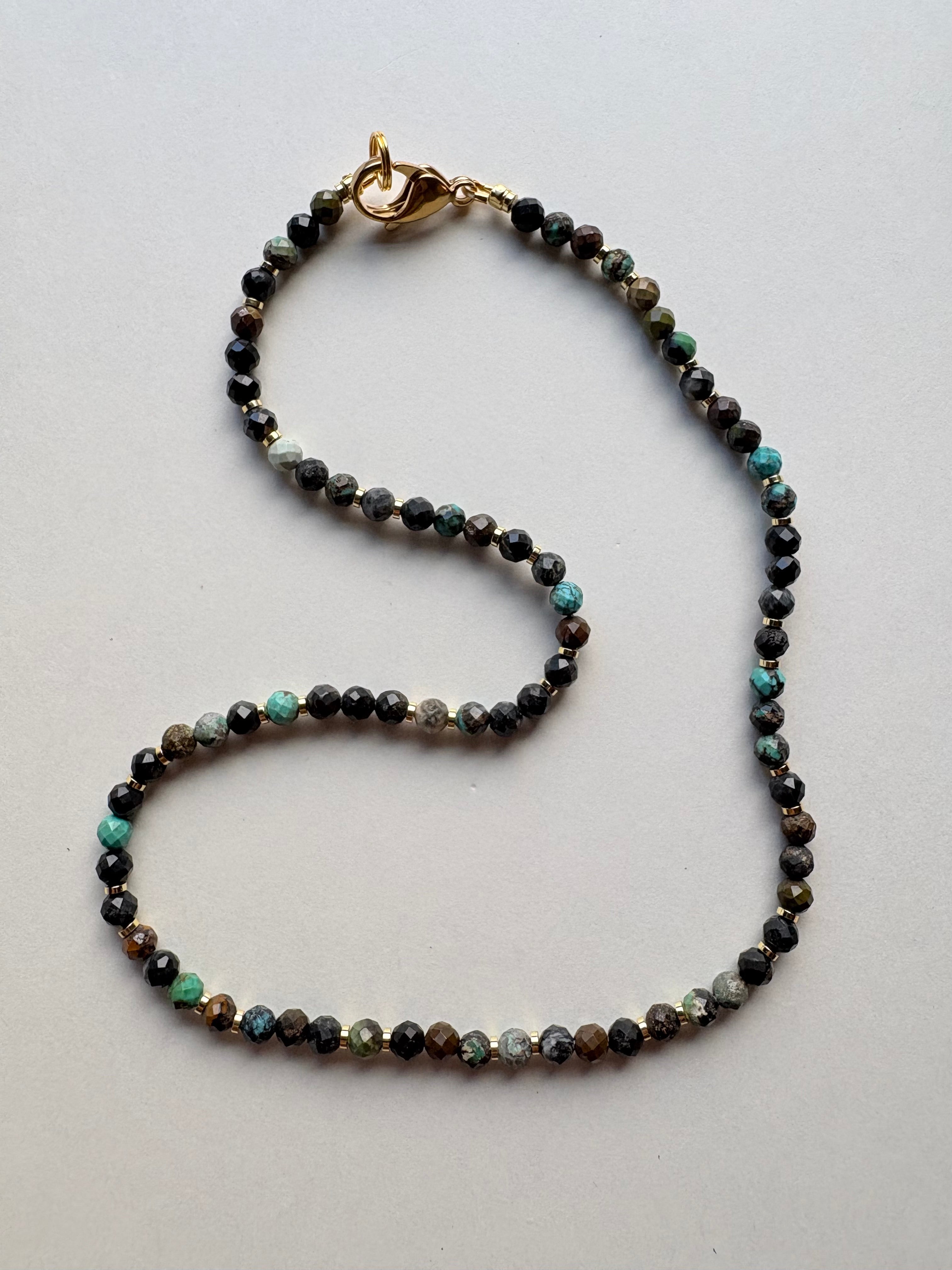 Dark Turquoise Necklace